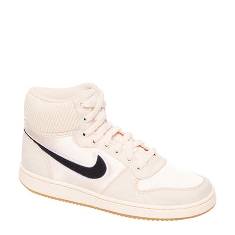 nike beige nike ebernon hoge sneakers